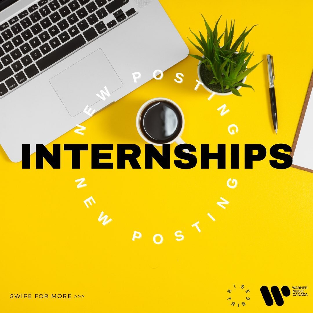 Super excited to announce that we&rsquo;ve partnered with @warnermusiccanada to support their internship recruitment. 
Thank you to @antonioreys (Senior Director, Strategy &amp; Analytics | Business Development) for being a day 1 supporter of ours a